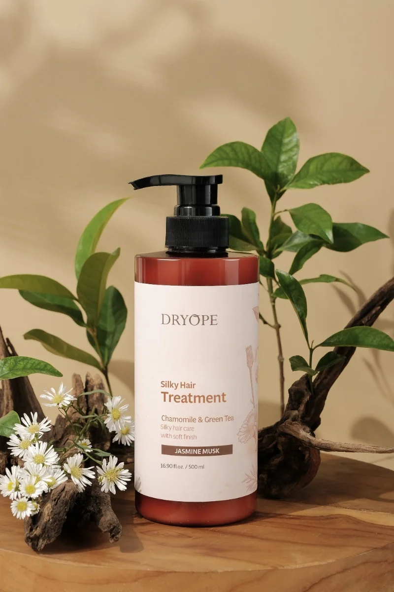 DRYOPE Jasmine Musk intenzivní pečující kúra na vlasy 500 ml