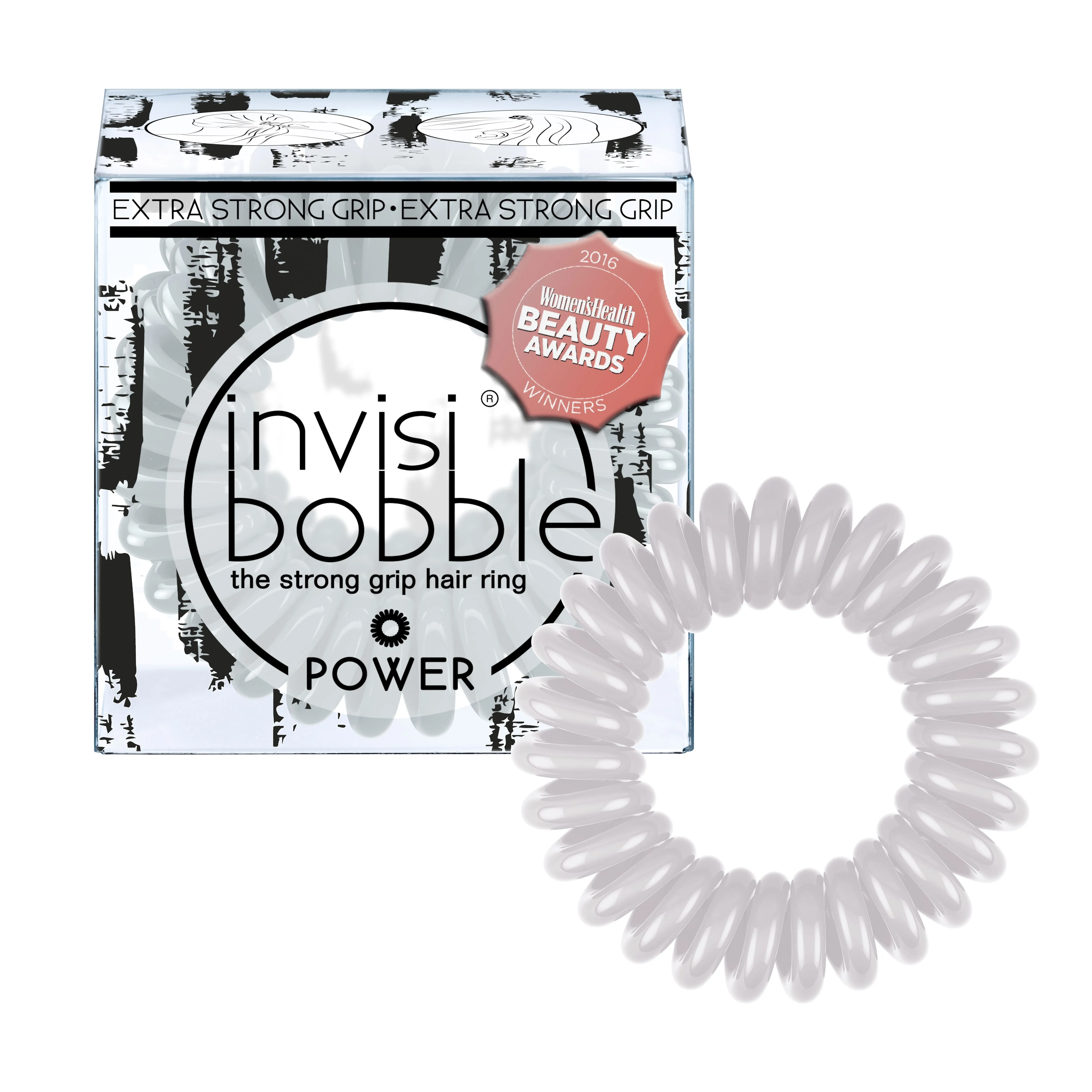 Invisibobble POWER BC Smokey Eye světle šedá gumička do vlasů 3ks