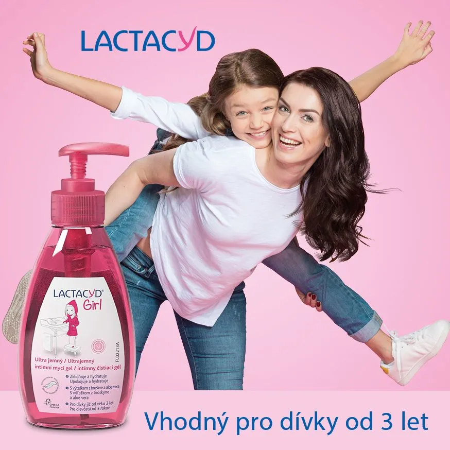 Lactacyd Girl Ultra jemný intimní mycí gel 200 ml