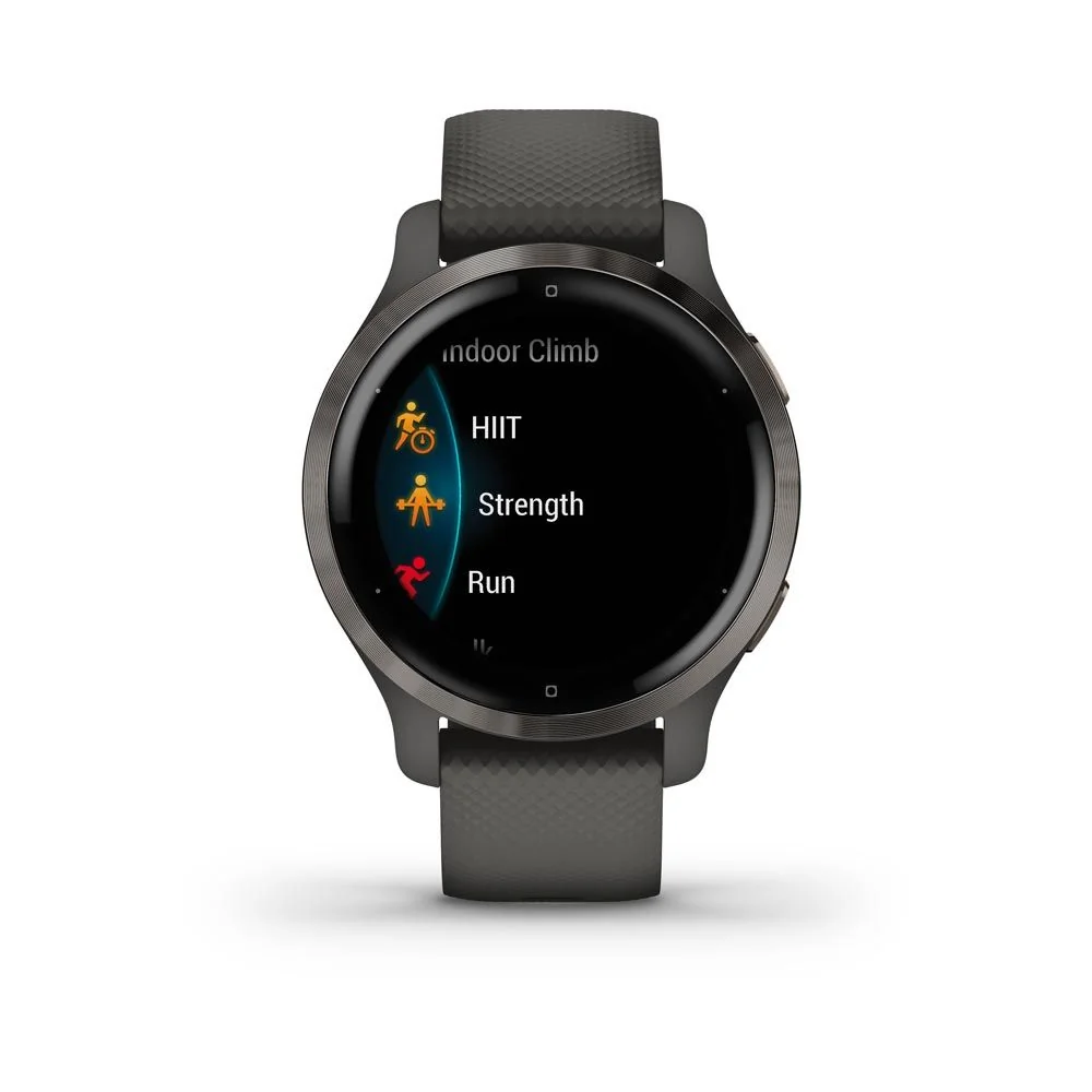 Garmin VENU 2S chytré hodinky Slate/Black