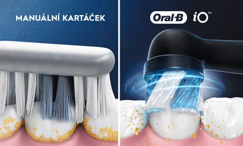 Oral-B Tvar a vlákna hlavice Oral-B Tvar a vlákna hlavice