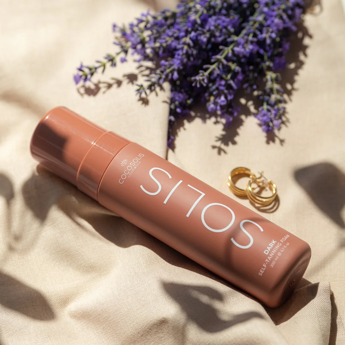 COCOSOLIS Self-tan Solis Dark samoopalovací pěna 200 ml
