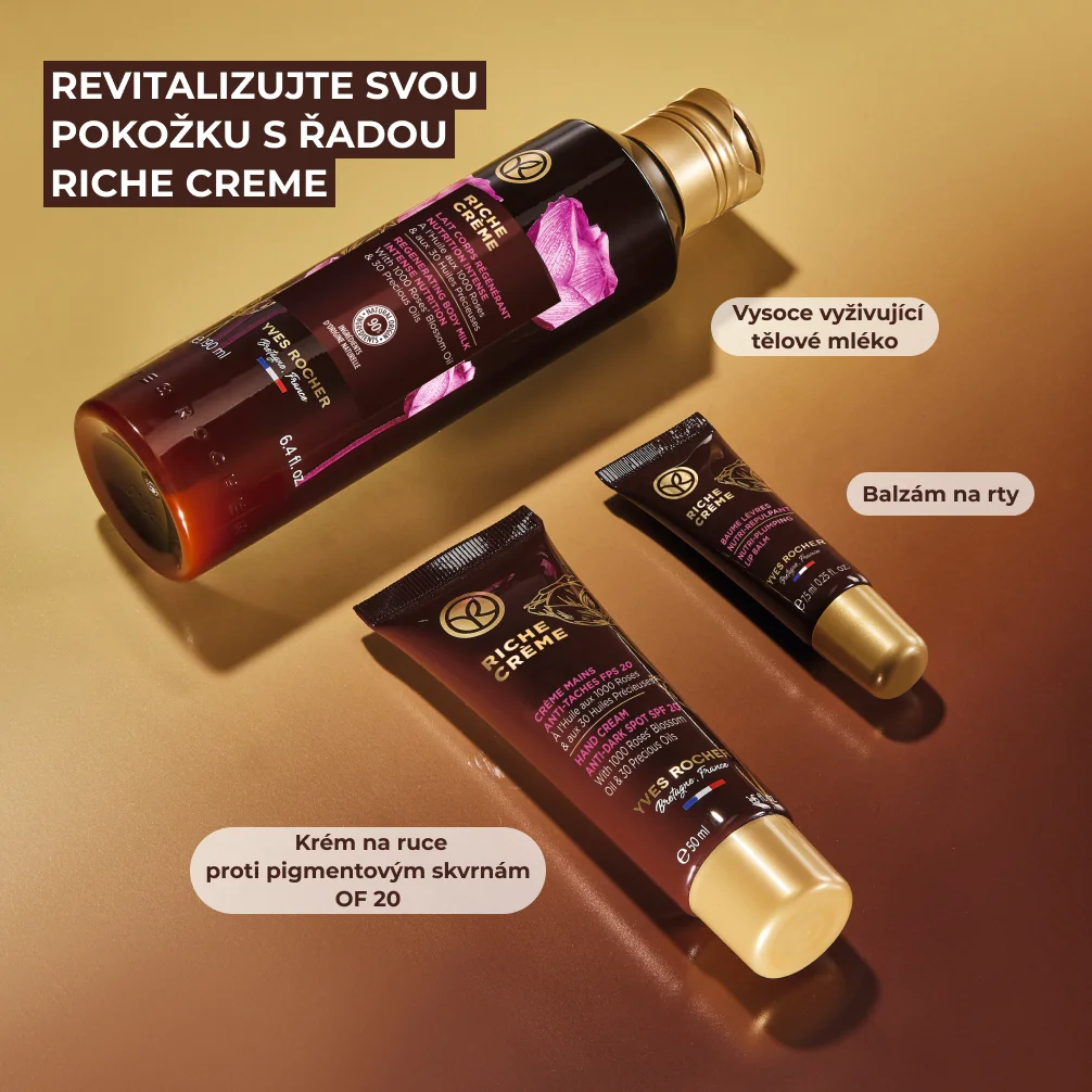 Yves Rocher Vyživující tělové mléko riche 190 ml