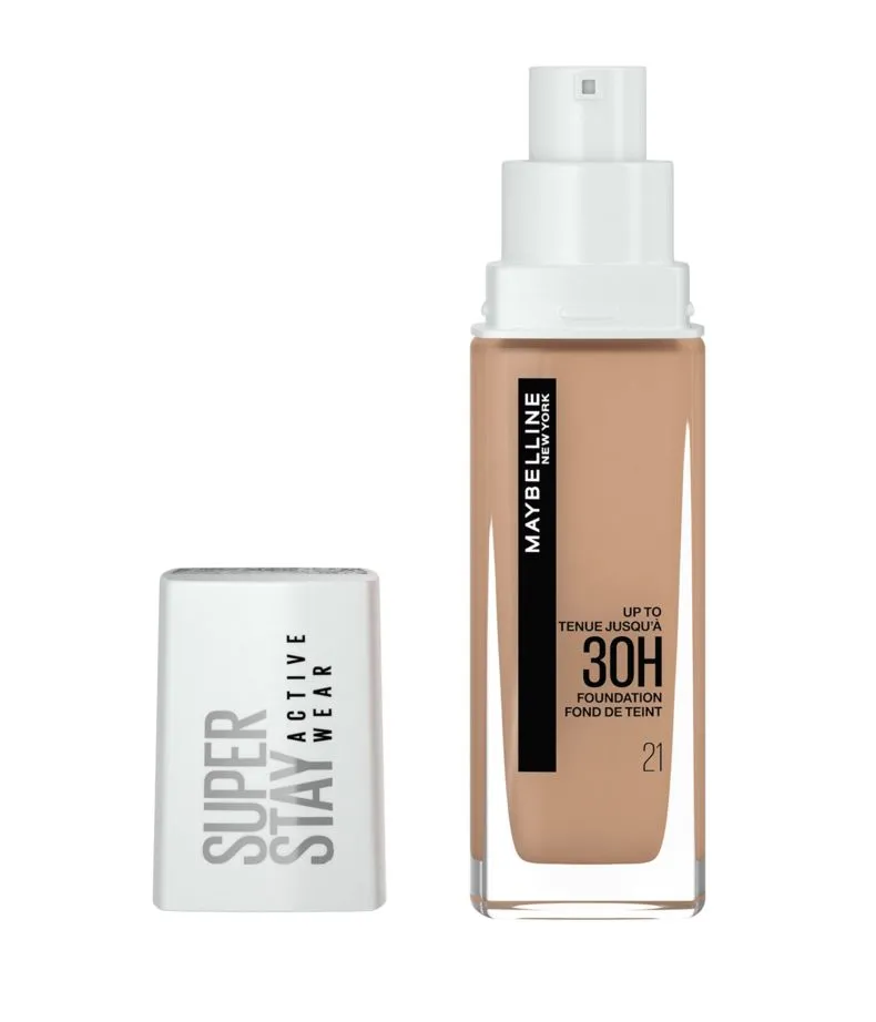 Maybelline SuperStay Active Wear odstín 21 Nude Beige dlouhotrvající vysoce krycí make-up 30 ml