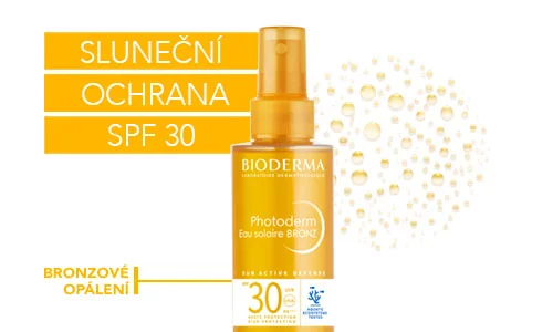Sluneční ochrana – BIODERMA Photoderm Bronz opalovací voda SPF30 200 ml Sluneční ochrana – BIODERMA Photoderm Bronz opalovací voda SPF30 200 ml