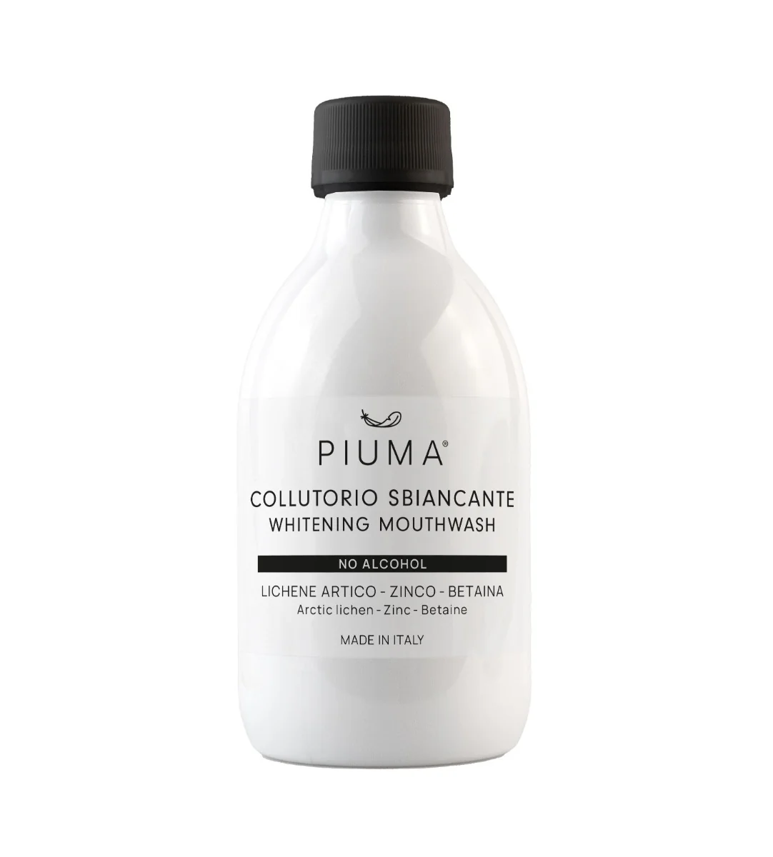 Piuma Bělicí ústní voda s arktickým lišejníkem 300 ml