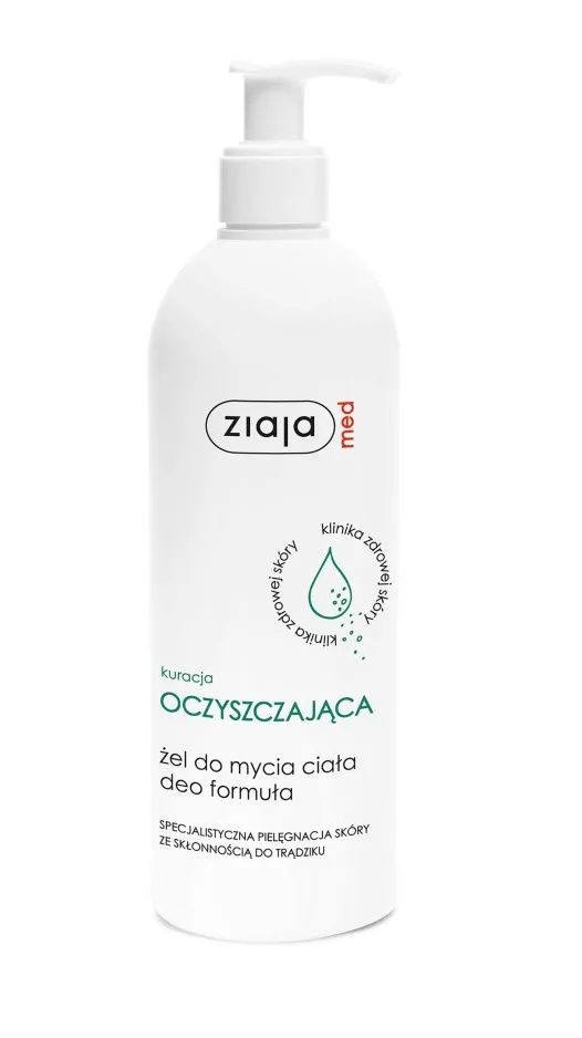 Ziaja Med Čisticí kúra Tělový mycí gel 400 ml