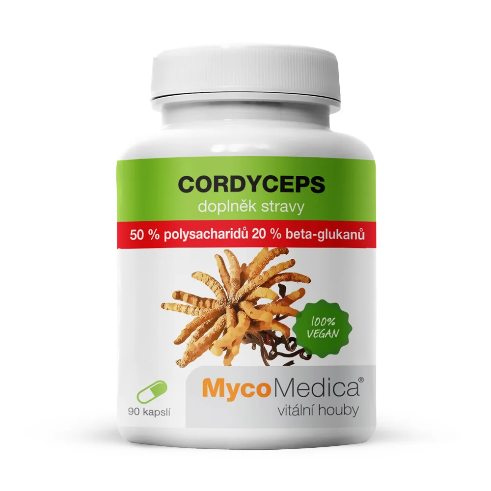 MycoMedica Cordyceps 50% 90 kapslí