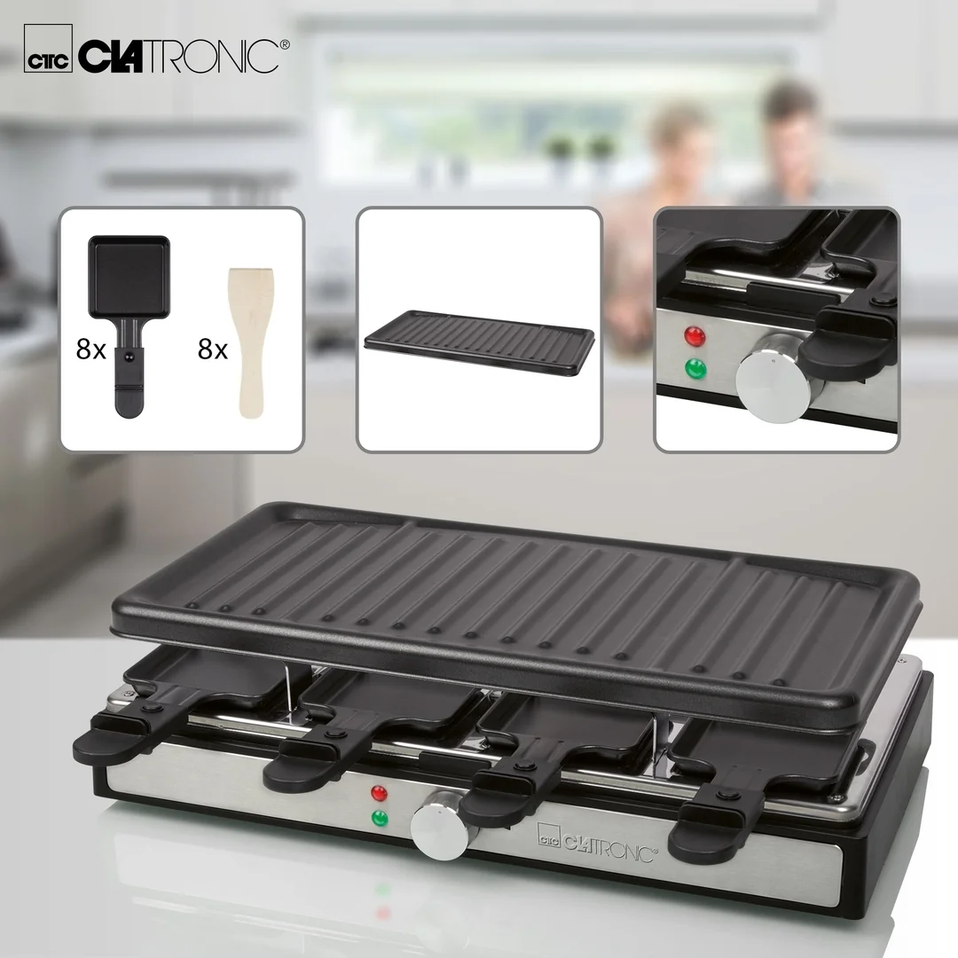 CLATRONIC RG 3757 raclette gril 