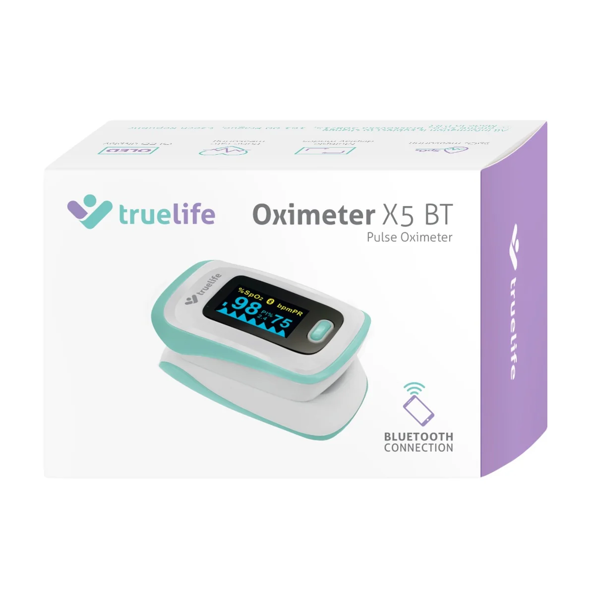 Truelife X5 BT pulzní oxymetr