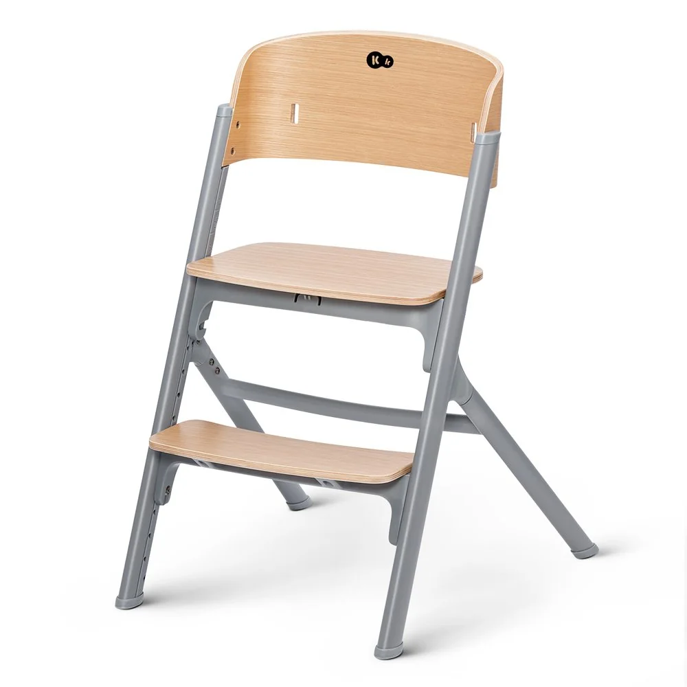 Kinderkraft select Set jídelní židlička Livy Oak + lehátko Calmee, Premium