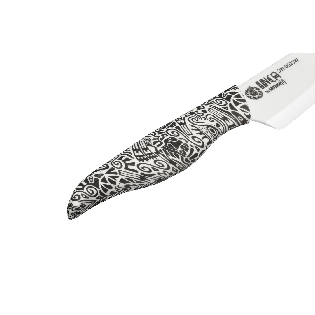 Samura INCA Univerzální keramický nůž 15,5 cm s čepelí z bílé zirkonie (SIN-023W)