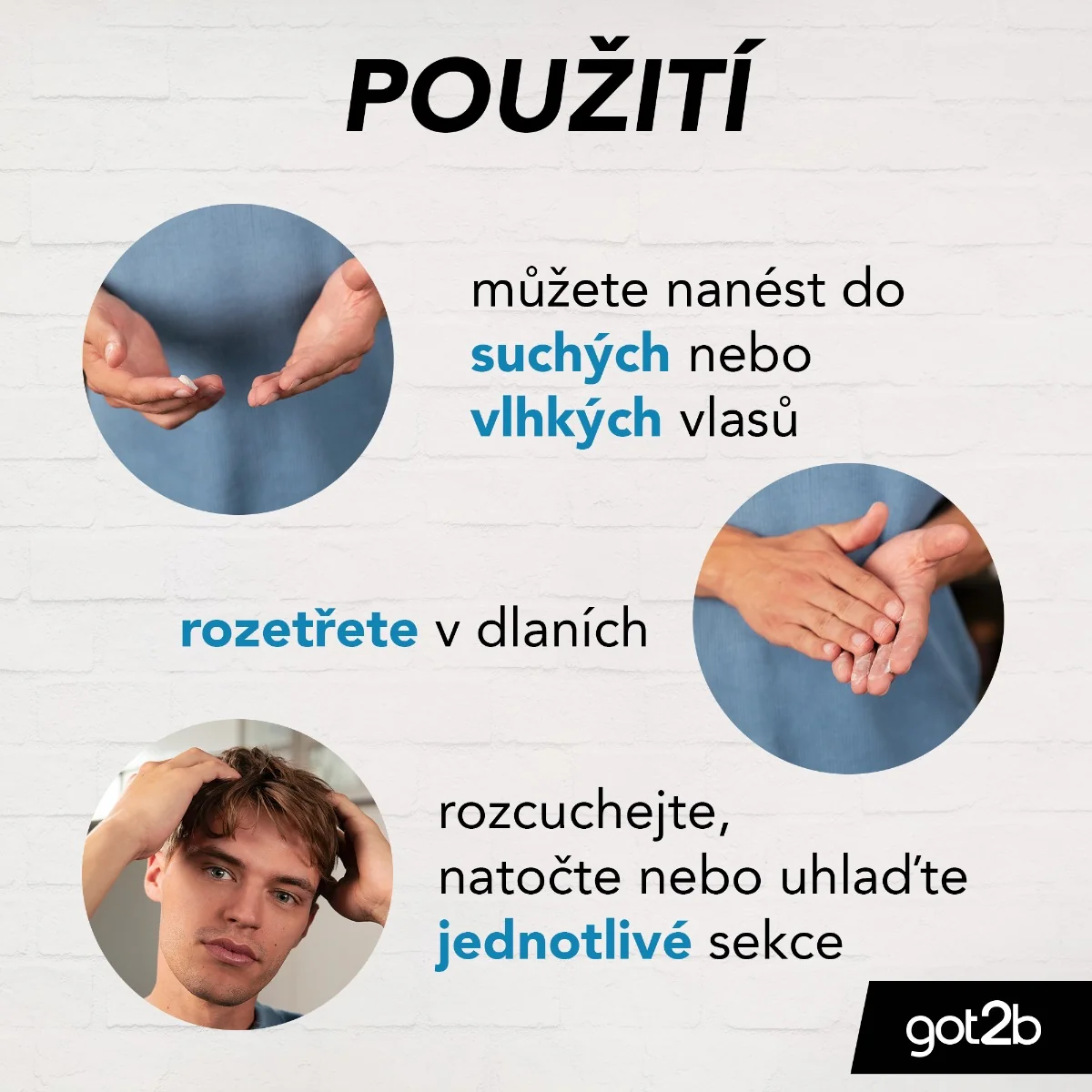 got2b Beach Boy matující pasta na vlasy 100 ml