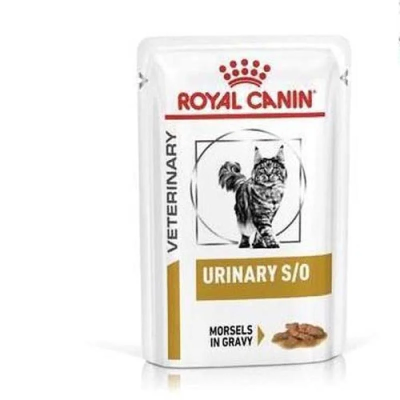 Royal Canin Veterinary Nutrition ROYAL CANIN VHN CAT URINARY S/O kapsička 85g vlhké krmivo pro kočky snižují