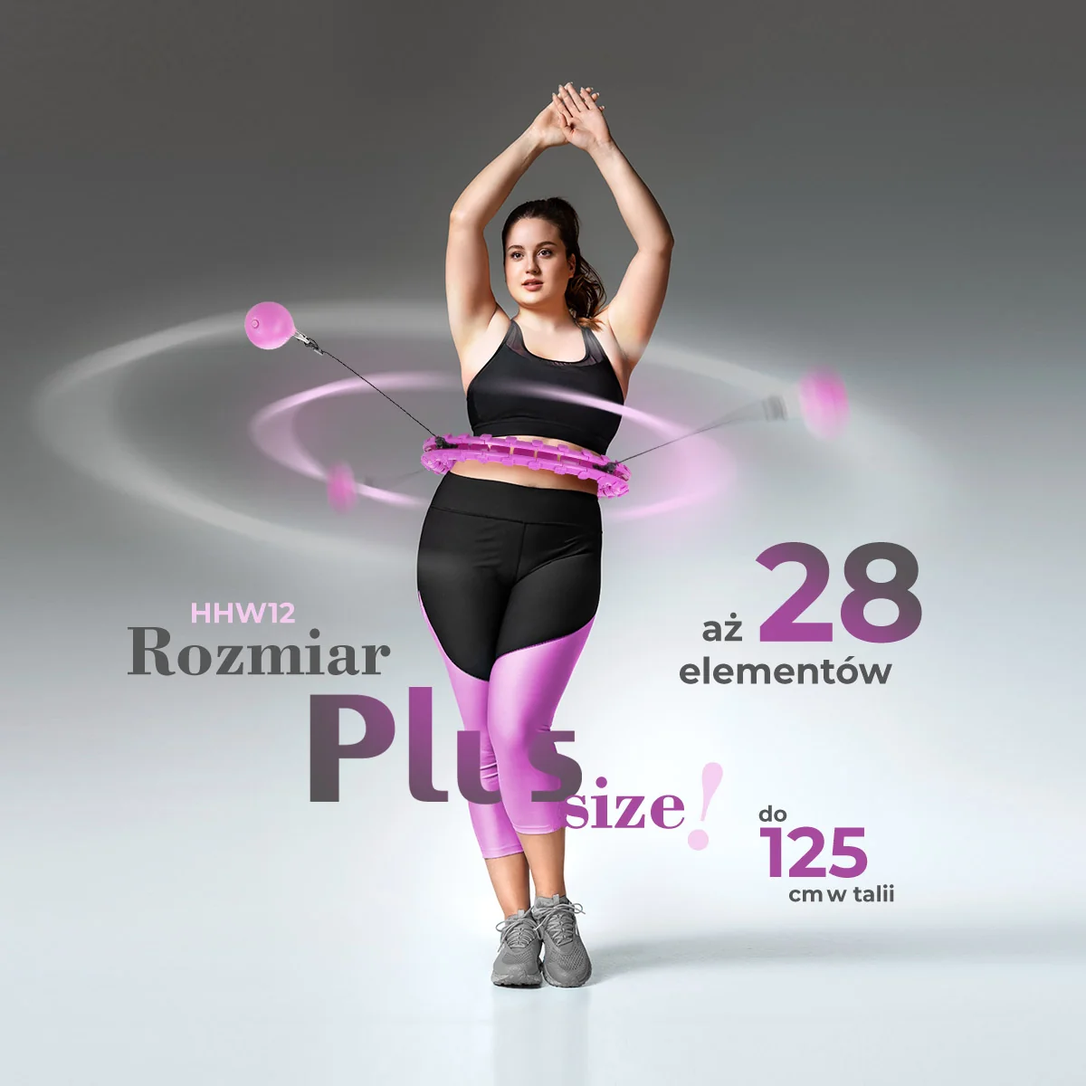HMS Sada masážní hula hoop HHW12