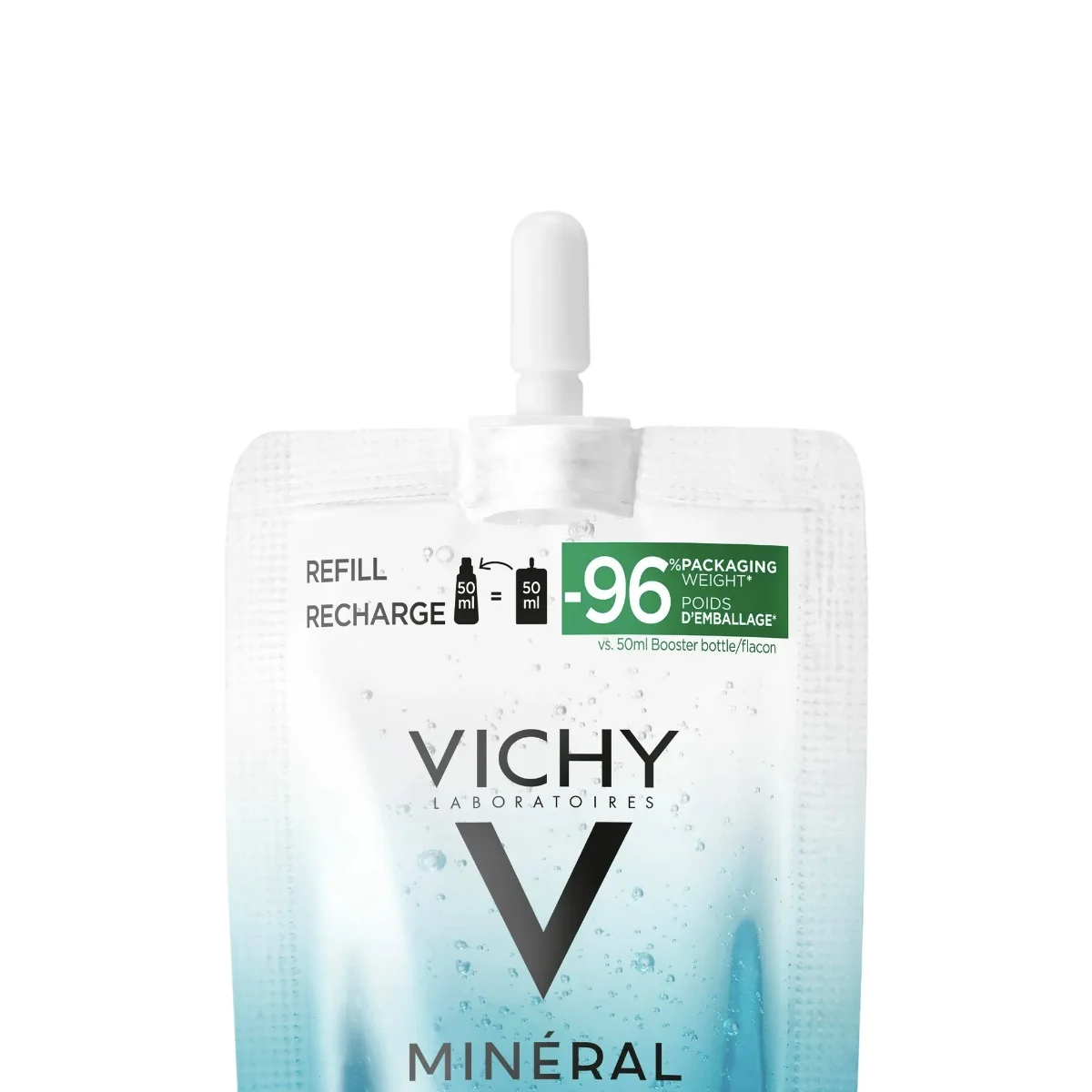 Vichy Minéral 89 Hydratační a vyplňující denní booster náhradní náplň 50 ml