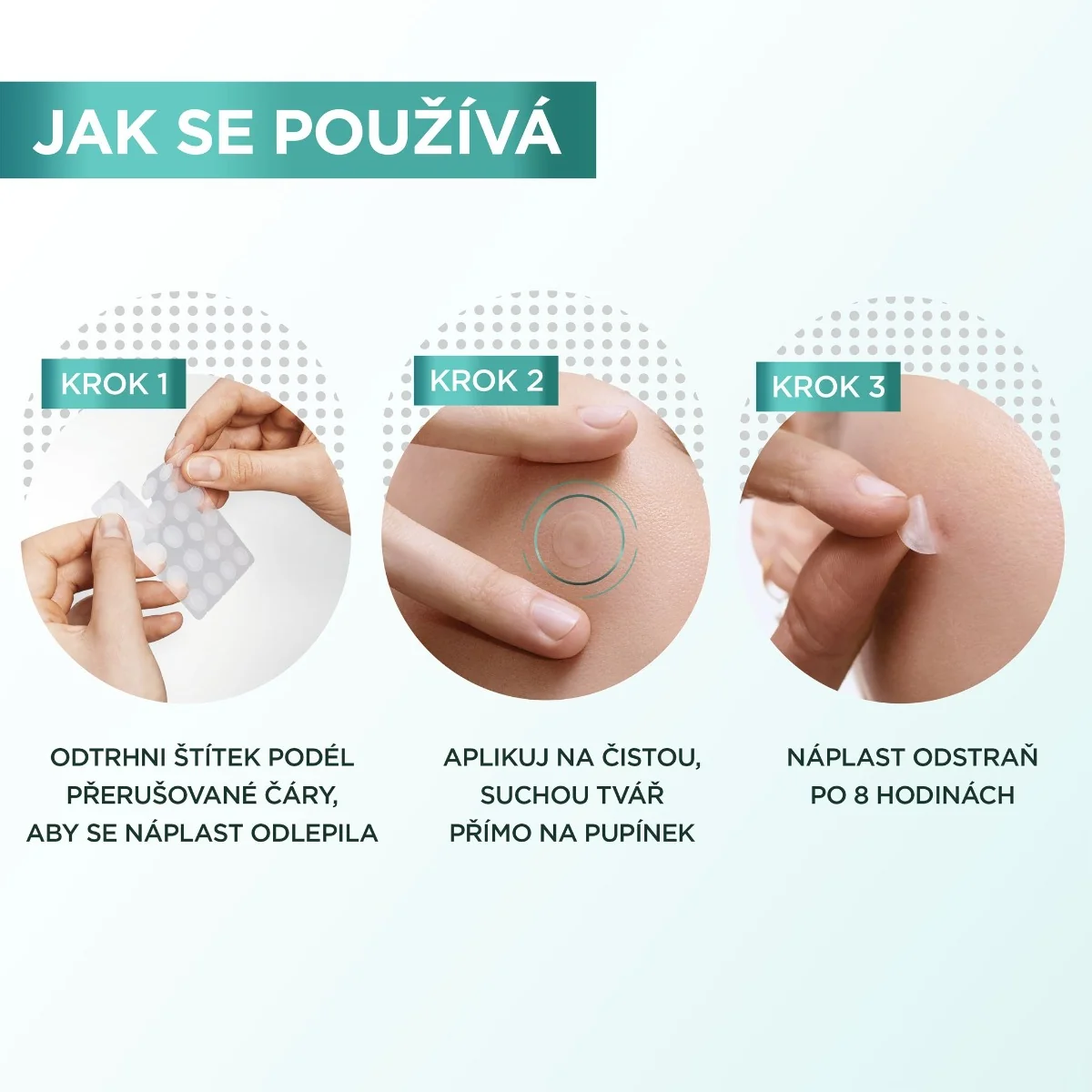 Garnier Pure Active hydrokoloidní náplasti na nedokonalosti 22 ks
