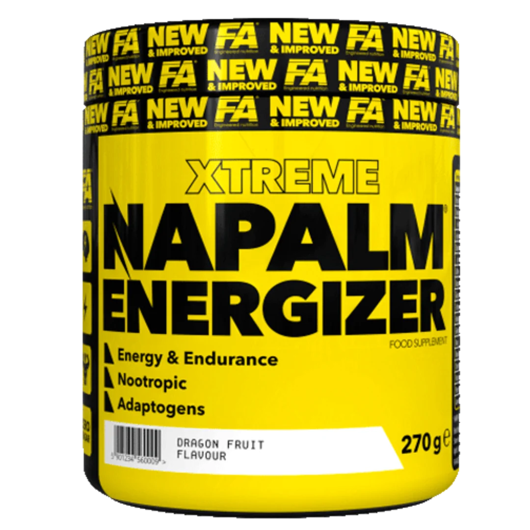 Fitness Authority Xtreme Napalm Energizer 270g - citron, mango