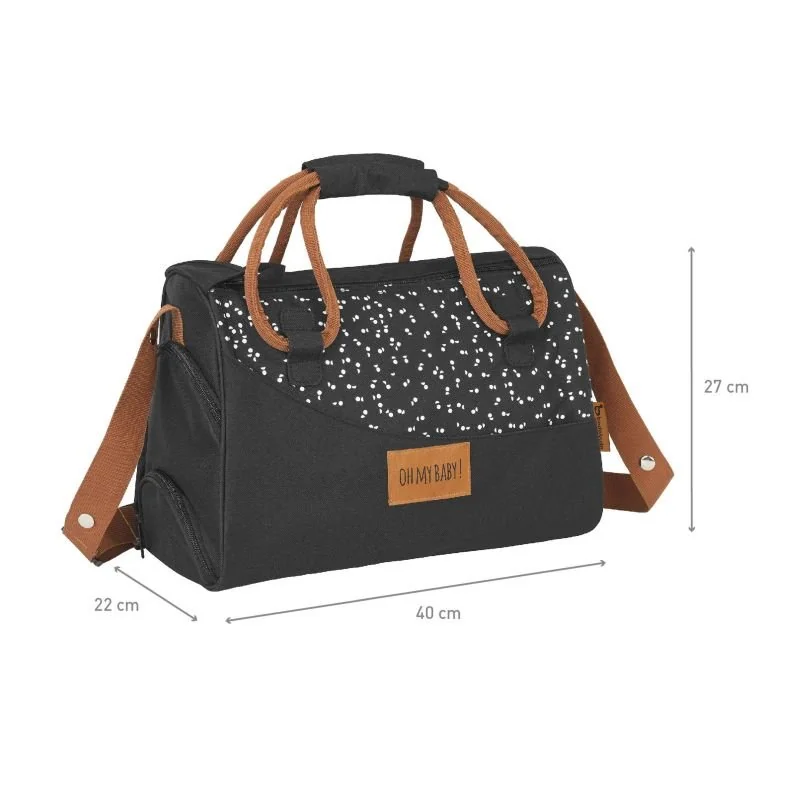 Badabulle taška Pocketstyle Black CAMEL