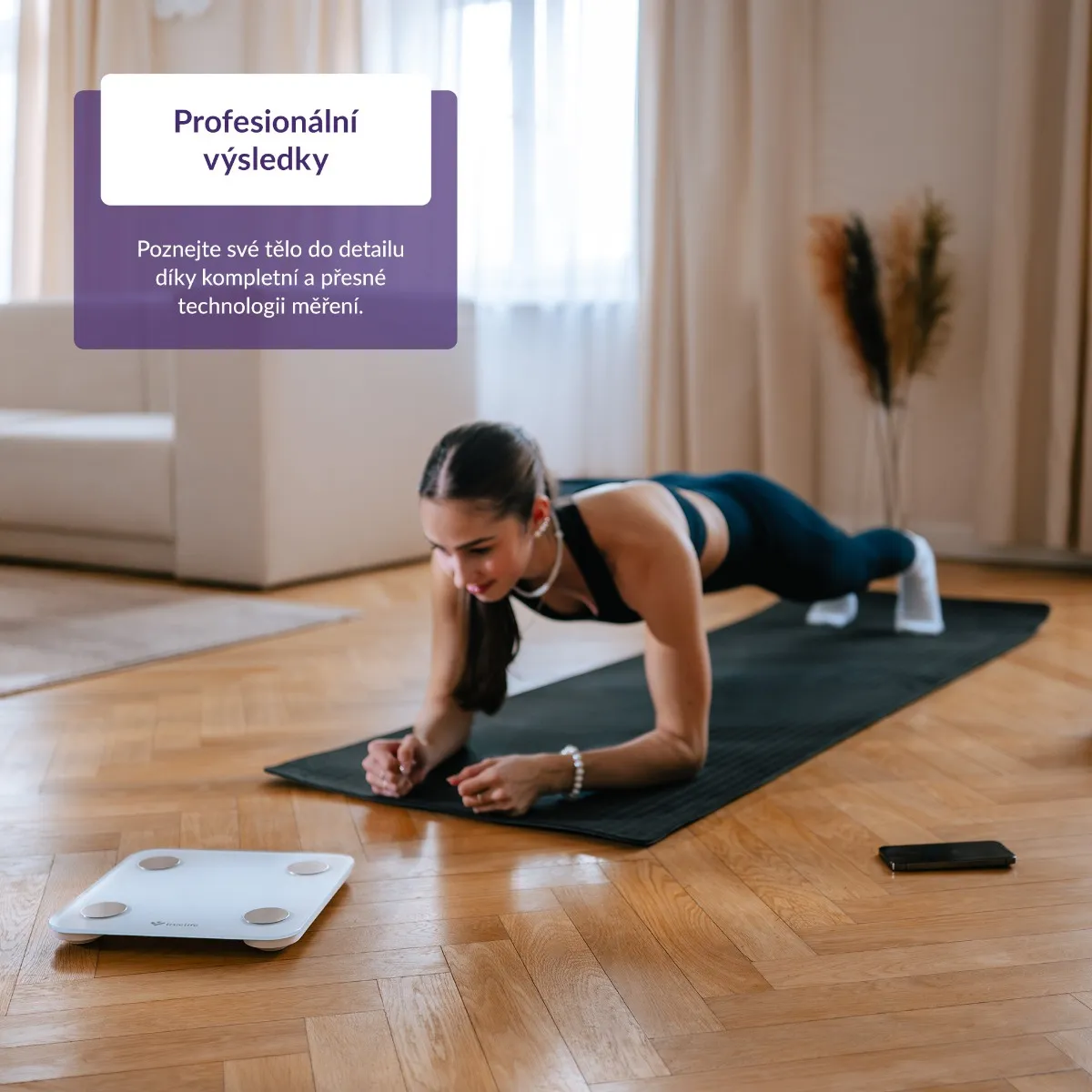 Truelife FitScale W1 osobní váha white