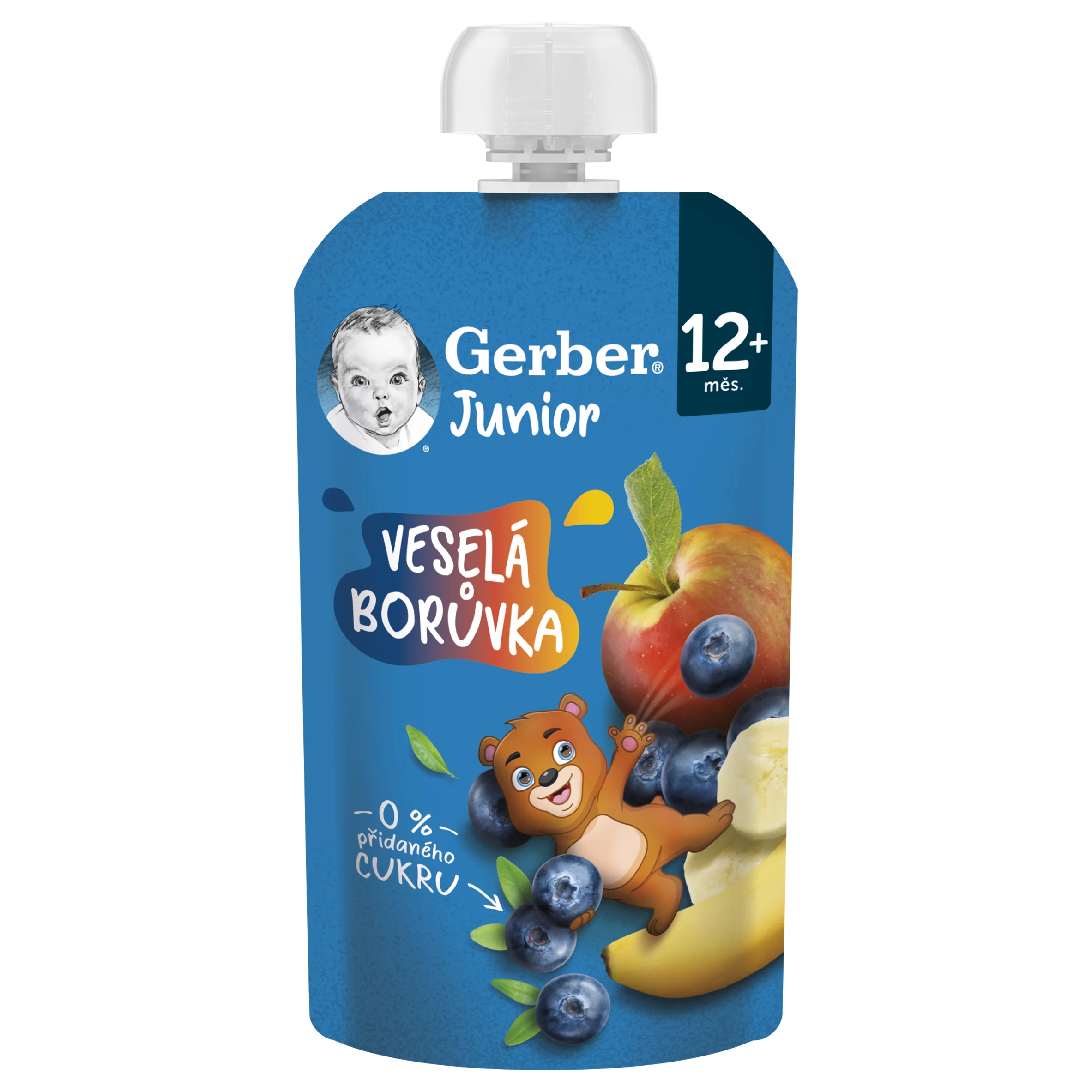 Gerber Junior Veselá borůvka kapsička 110 g