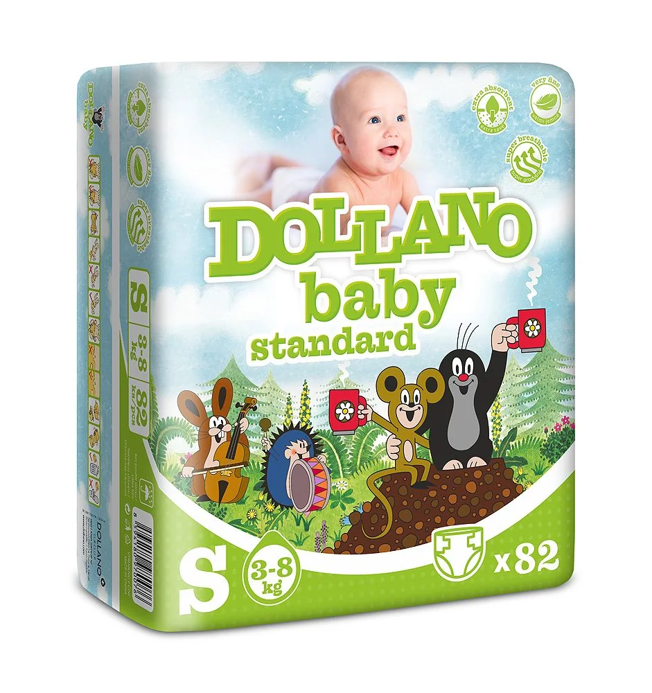 DOLLANO baby standard S 3-8kg 82ks