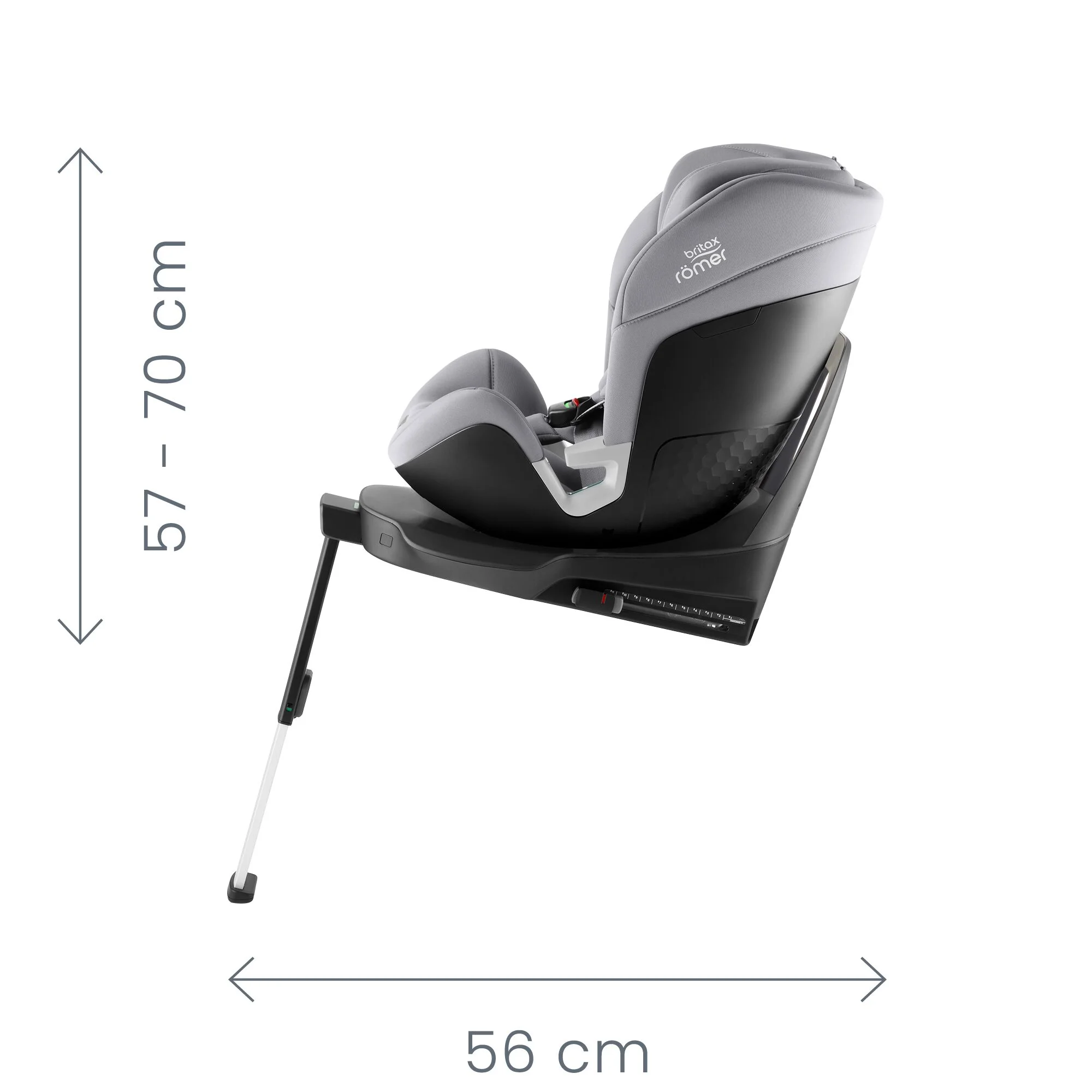 Britax Römer Autosedačka Swivel 2, Space Black 2 1