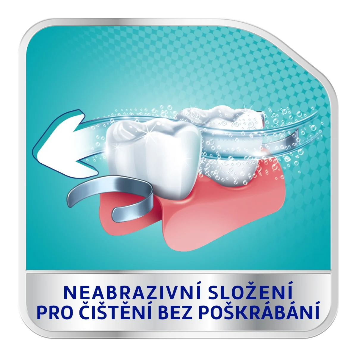 Corega Whitening Antibakteriální tablety 30 ks