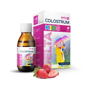 DELTA Colostrum Kids příchuť jahoda 125 ml