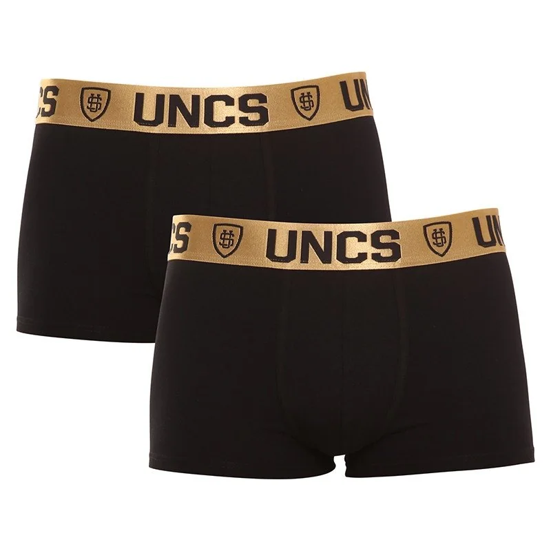 UNCS 2PACK pánské boxerky Goldman (21L171PSPP) M