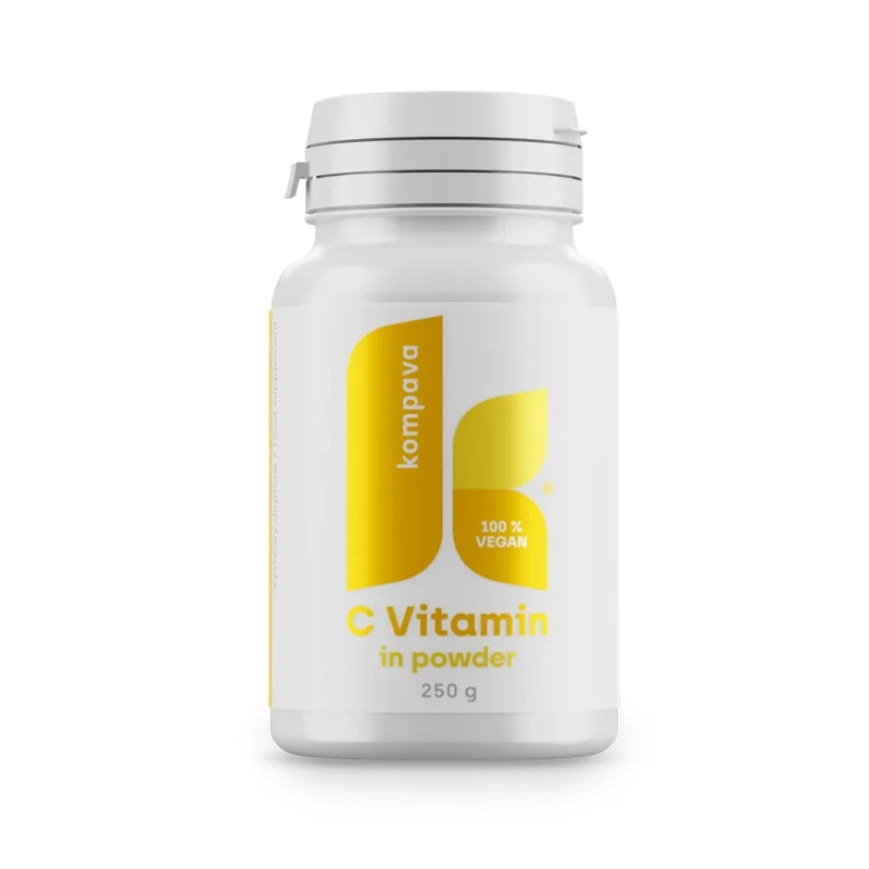KOMPAVA Vitamín C v prášku 250g / 1000mg