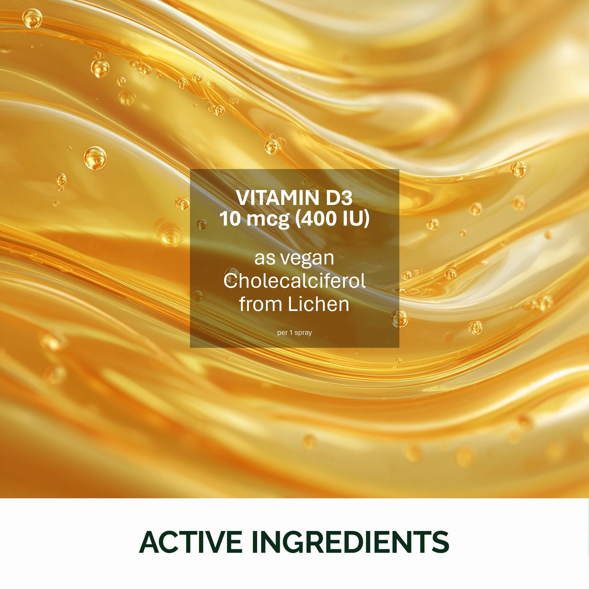 NFO Vitamin D3 dětský sprej 20 ml sprej