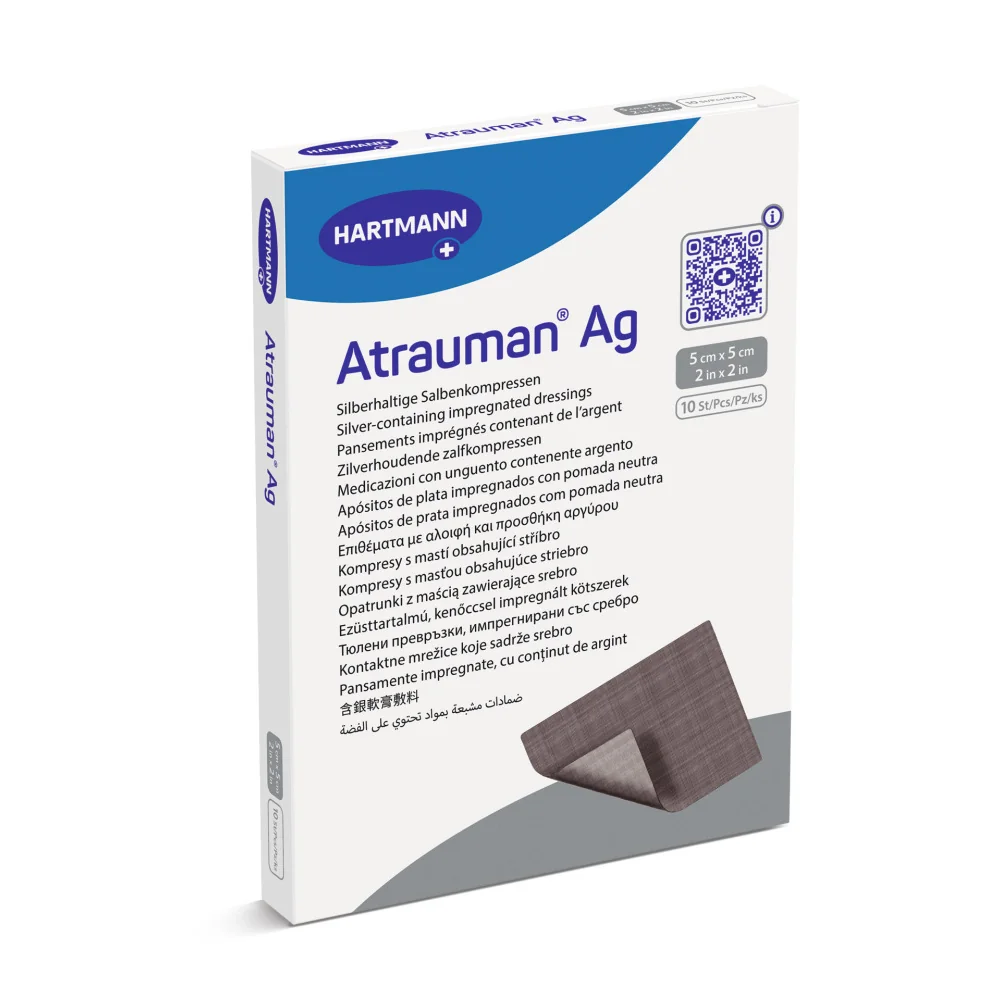 Atrauman Ag sterilní 5 x 5 cm 10 ks