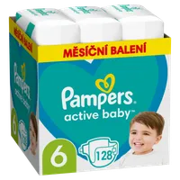 Pampers Active Baby vel. 6 Monthly Pack 13-18 kg