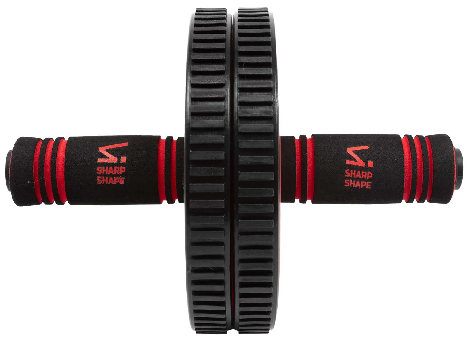 SharpShape Posilovací kolečko AB WHEEL červený