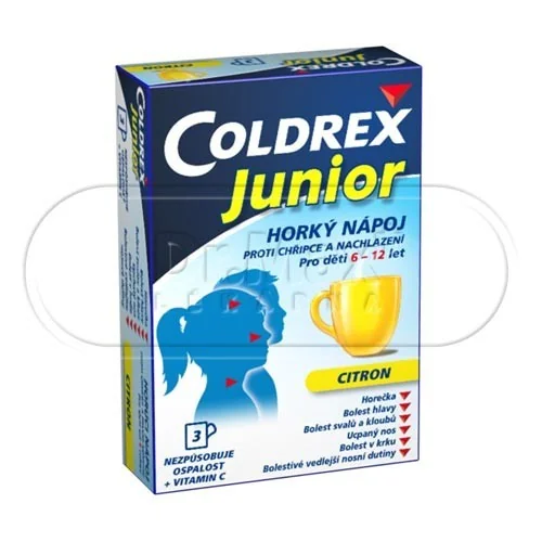 Coldrex Junior Citron 3 sáčky