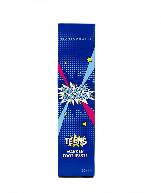 Montcarotte Teens Marker Grape boom zubní pasta 30 ml