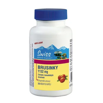 Swiss Brusinky 1132 mg 30 kapslí