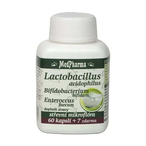 Medpharma Lactobacillus acidophilus + 2 kmeny 67 tobolek