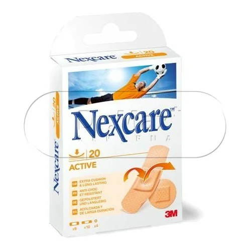 3M Nexcare Active náplasti různé velikosti 20ks