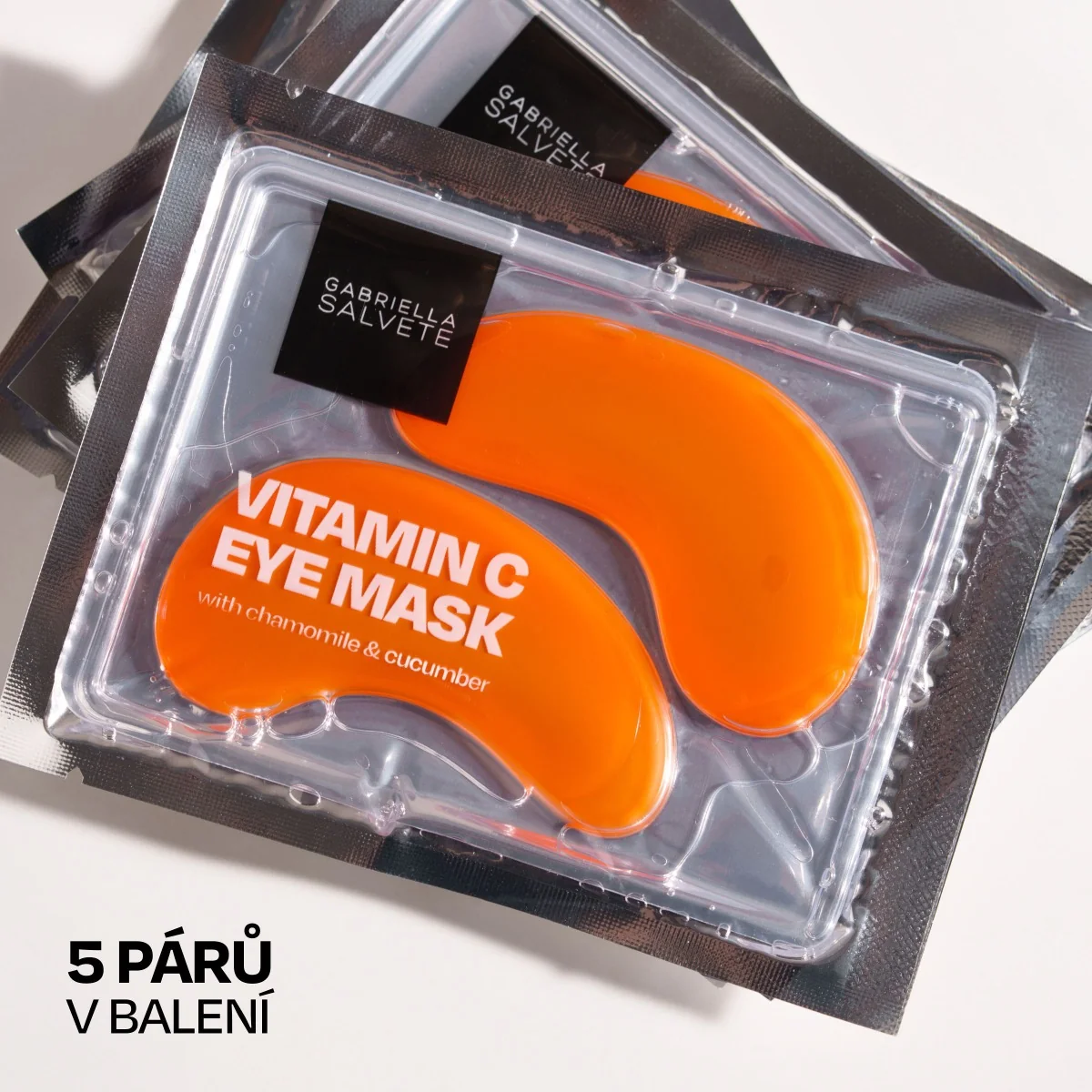 Gabriella Salvete Eye Mask Vitamin C oční maska 5 párů
