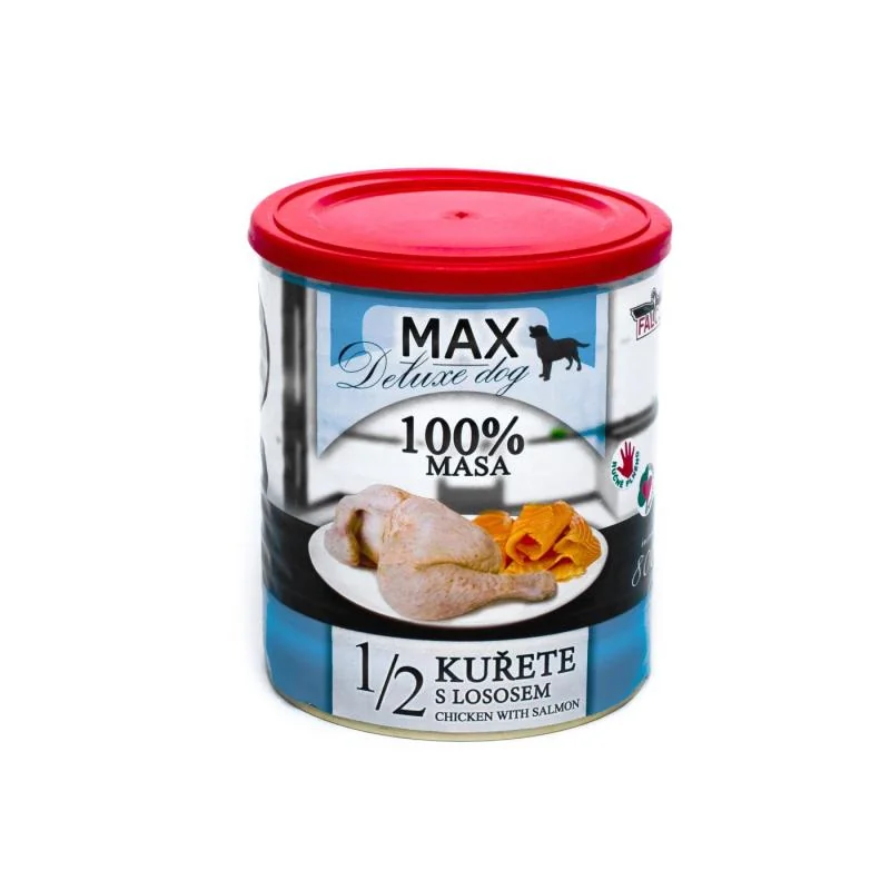 Sokol Falco MAX 1/2 kuřete s lososem 800g