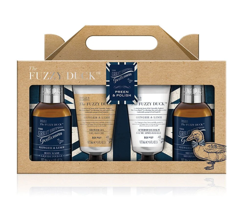 Baylis & Harding Zázvor a Limetka pánská sada péče o tělo 4 ks