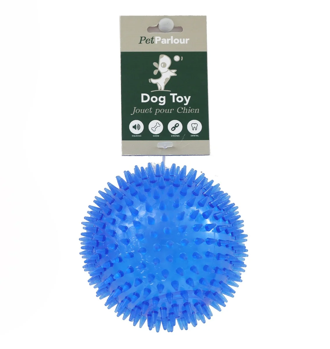 Sifcon Dentální míček pro psy 11 cm modrý