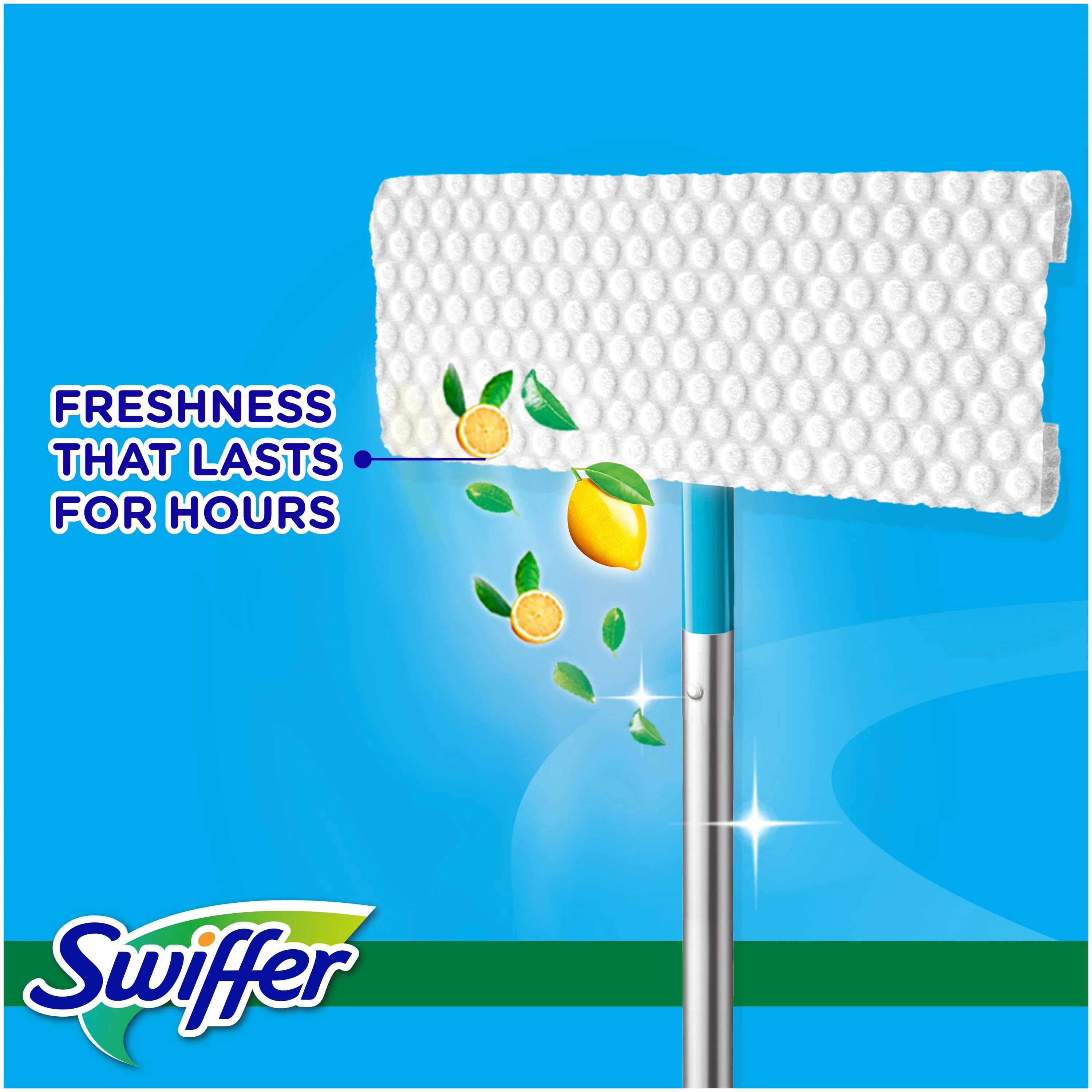 Swiffer Sweeper Vlhčené náhradní ubrousky na podlahu 24 ks citrus