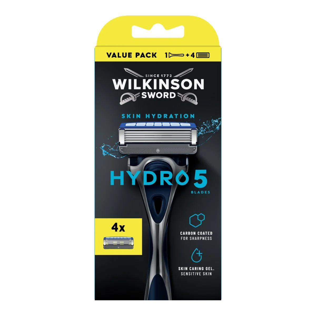 Wilkinson Hydro 5 Skin Hydratation strojek + 4 hlavice