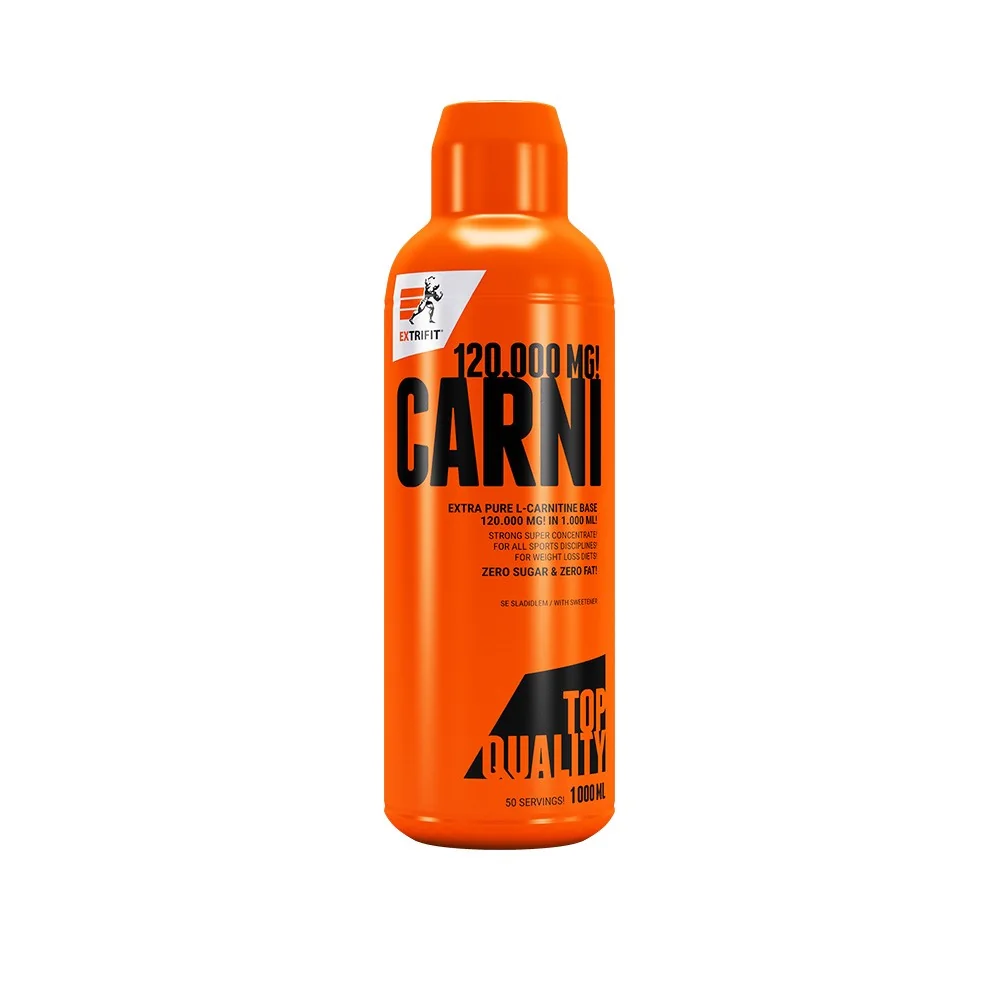 Extrifit Carni Liquid 120000mg 1000ml - meruňka