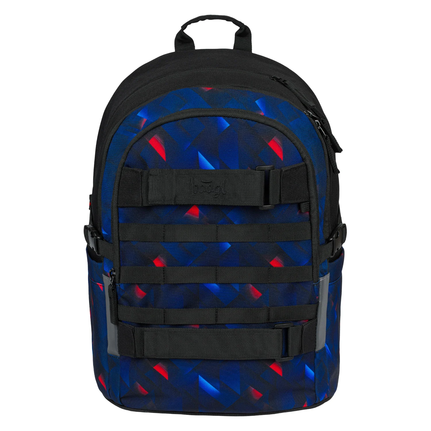 Baagl SET 3 Skate Indigo: batoh, penál, sportovní taška