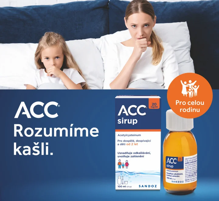 ACC – rozumíme kašli, ACC® Sirup 20 mg/ ml 100 ml ACC – rozumíme kašli, ACC® Sirup 20 mg/ ml 100 ml
