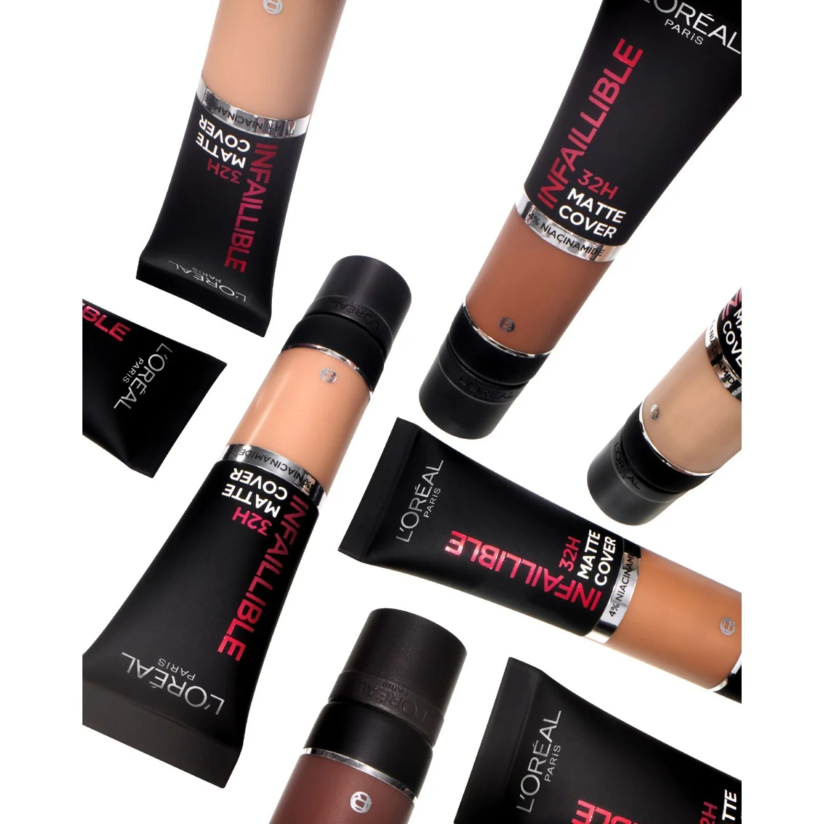 Loréal Paris Infaillible 32H Matte Cover odstín 145 Warm Undertone dlouhotrvající make-up 30 ml